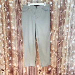 Gloria Vanderbilt Amanda Beige Jeans size 10